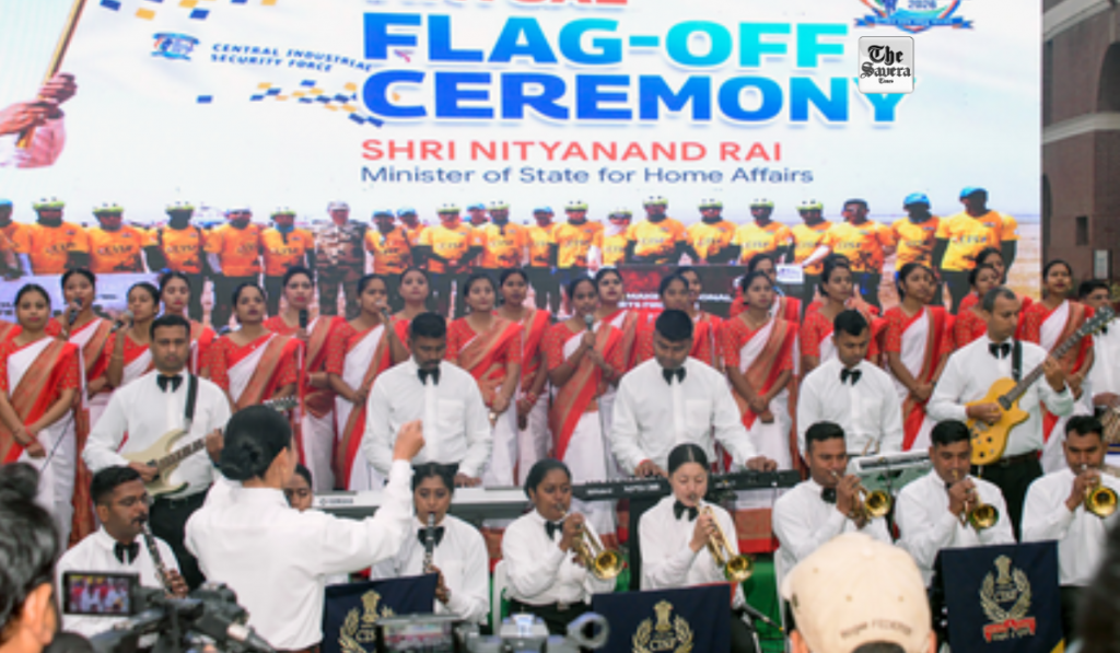CISF Vande Mataram coastal Cyclothon 2026 flagged off from the capital