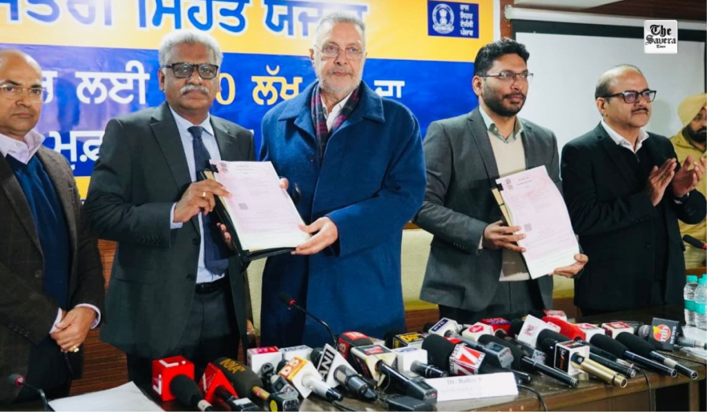 Punjab Set to Launch ‘Mukh Mantri Sehat Yojna’, ₹10 Lakh Cashless Health Cover for Every Family