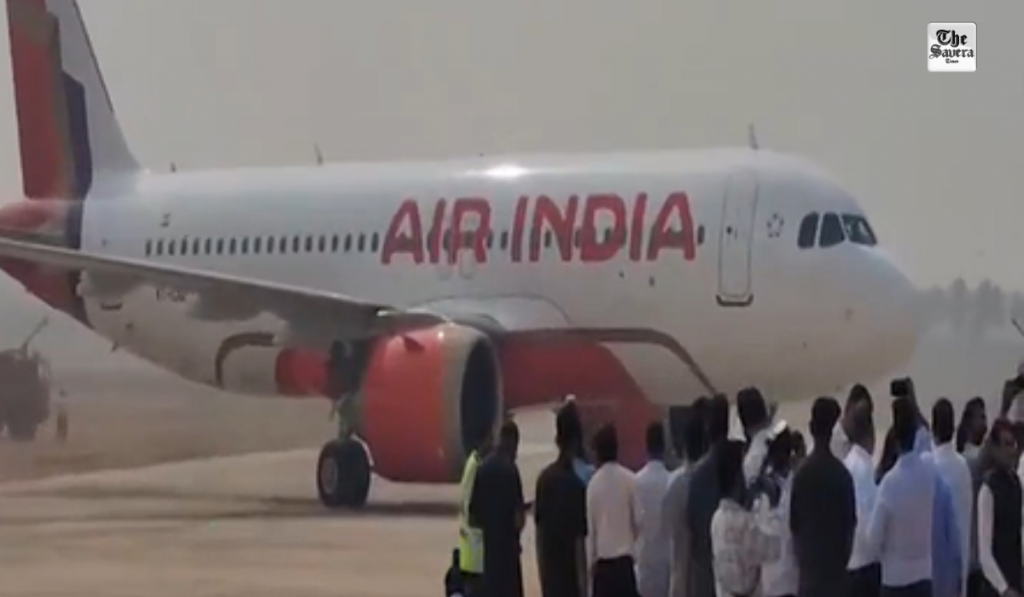 Andhra Pradesh: First test flight lands successfully at Bhogapuram Airport Visakhapatnam