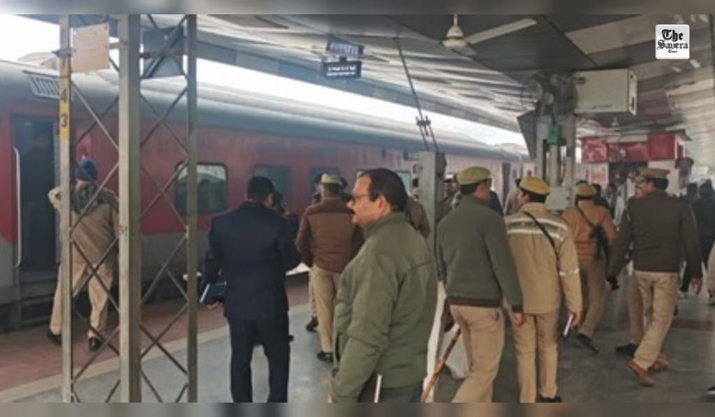 UP: 'Nothing as such found' in Kashi Express after bomb threat; investigation underway