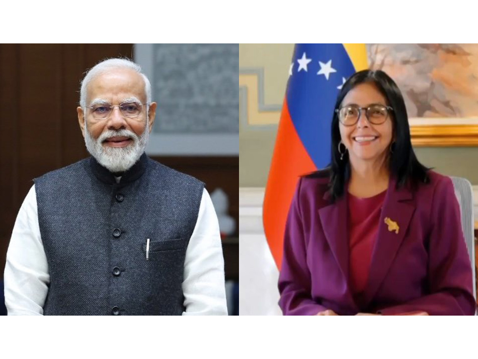 PM Modi- Venezuela Acting President Rodriguez agree to expand and deepen bilateral partnership in all areas