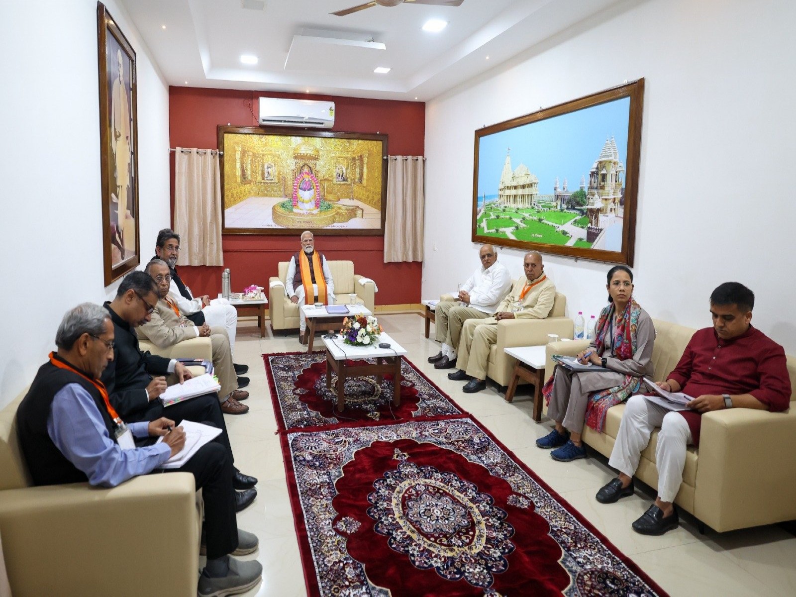 PM Modi chairs Shree Somnath Trust meeting, reviews infrastructure upgradation
