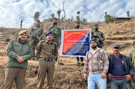 Property of Pakistan-based terror handler attached in J&K’s Poonch 
