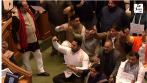 BJP MLAs Protest in Delhi Assembly Over Atishi Remarks