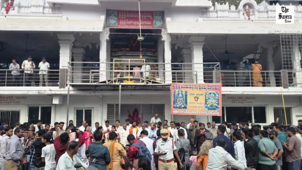 Temple Desecration Sparks Outrage in Hyderabad, BJP Demands Action