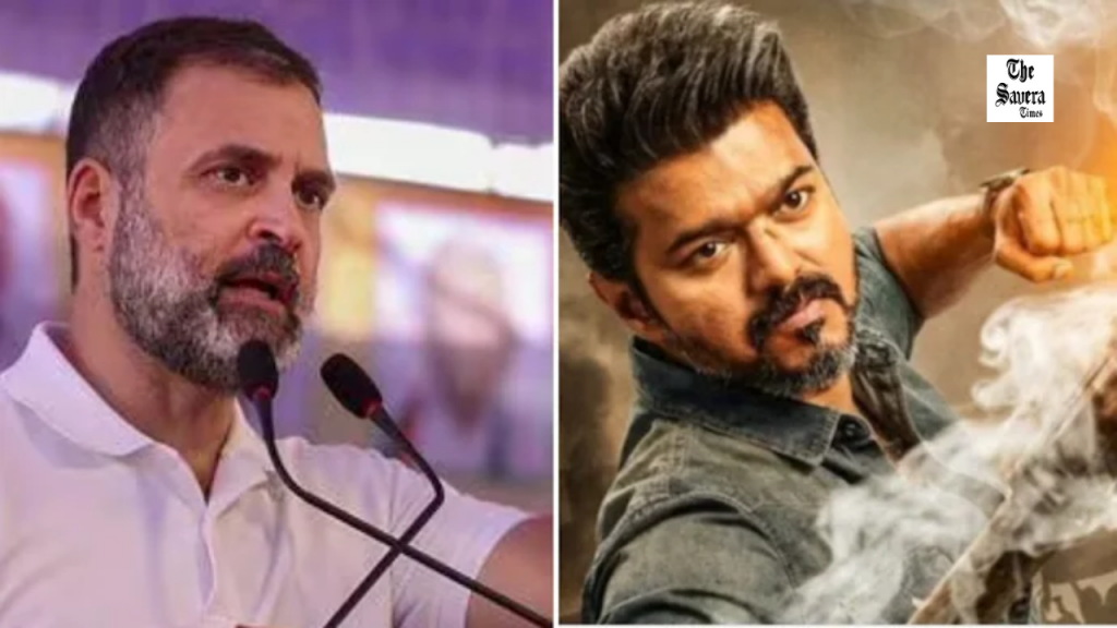 Centre Blocks Jana Nayagan, Rahul Gandhi Slams Decision