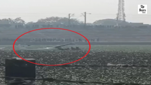 Small Aircraft Crashes into Pond Near KP College in Prayagraj