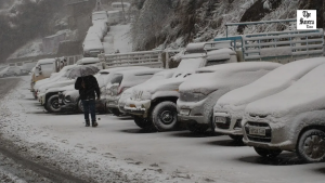 NH-44 Closed, Flights Cancelled as Heavy Snow Hits J&K