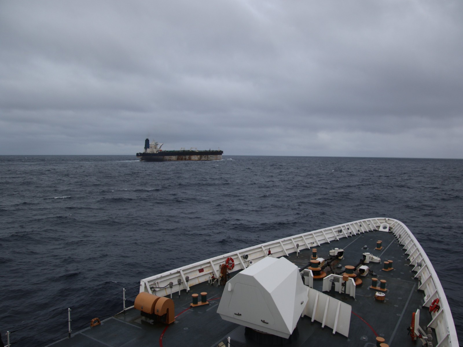 Russia demands “humane, dignified” treatment of nationals aboard seized tanker, calls for their speedy return