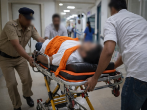 Tension as Shiv Sena candidate stabbed during campaign in Mumbai’s Bandra