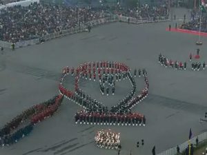 Tributes paid to India Women’s Cricket World Cup win at Beating Retreat ceremony
