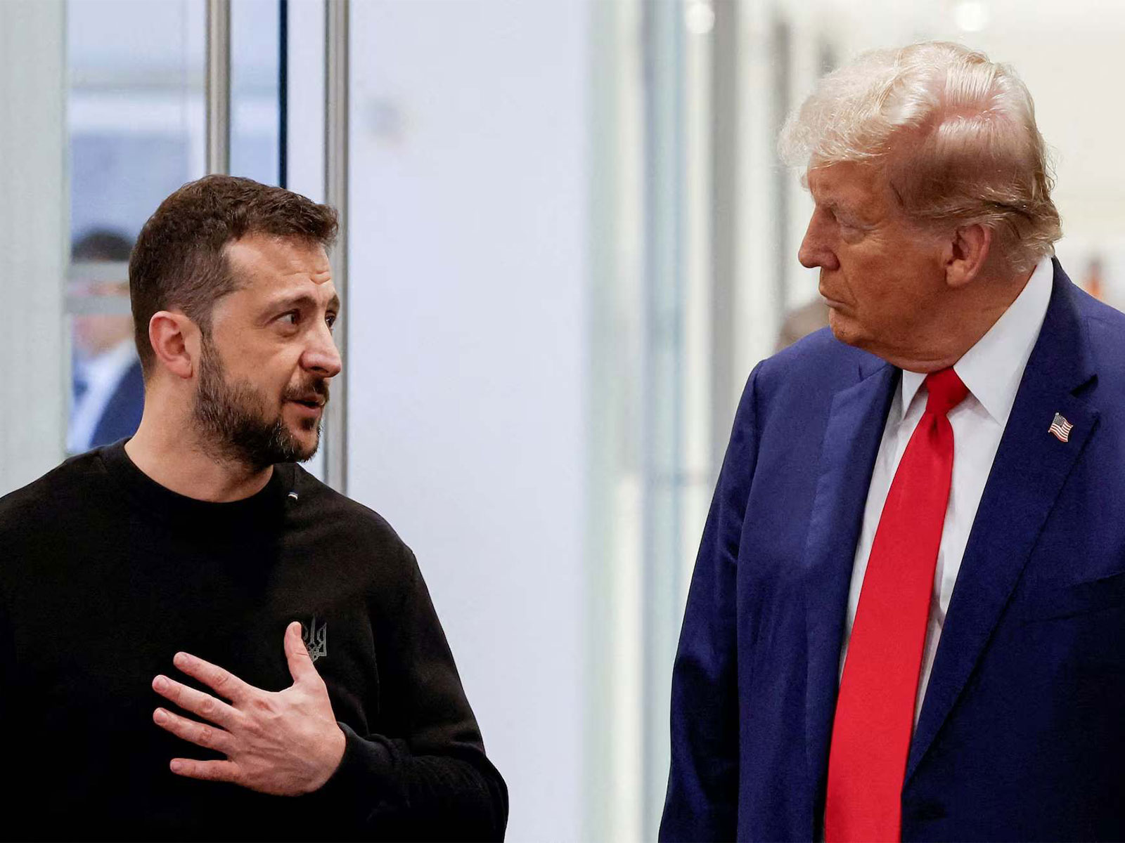 Trump, Zelenskyy hold talks on the sidelines of World Economic Forum in Davos