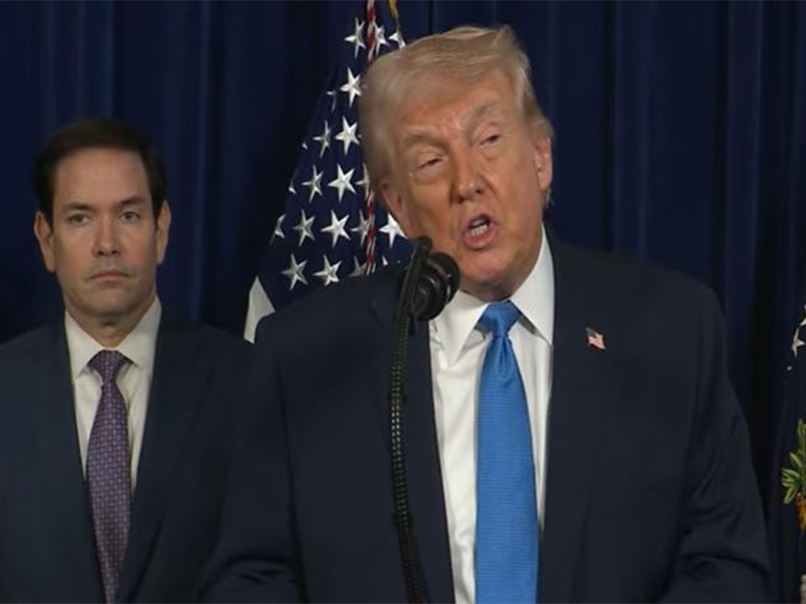 “We’re going to run the country until we can do a safe, proper, and judicious transition”: Trump after Venezuela strikes
