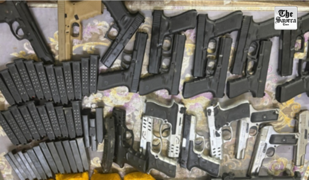 BSF, Punjab Police foil cross-border smuggling attempt; seize heroin, 21 pistols