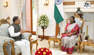 Chhattisgarh CM meets President, invites her to Bastar festival