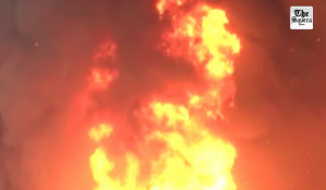 Gas Leak at ONGC Well Triggers Massive Fire, Villagers Evacuated in Andhra Pradesh