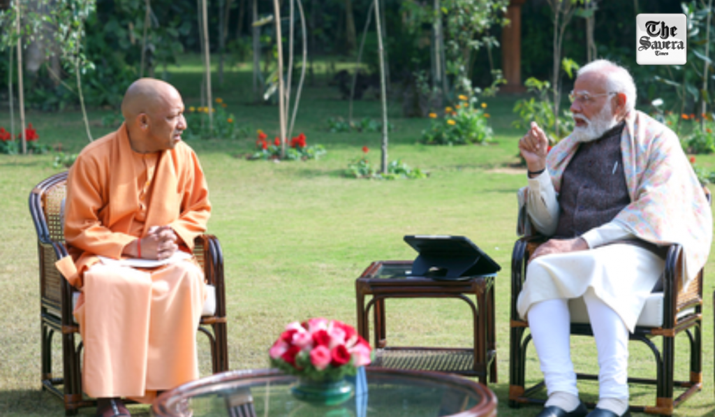 CM Yogi meets PM Modi, receives guidance on UP’s development