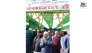 Bihar CM Nitish Kumar Attends Dahi-Chura Feast to Mark Makar Sankranti