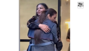 Shabana Azmi Shares Heartwarming Hug with ‘Bhanji’ Tabu on Social Media