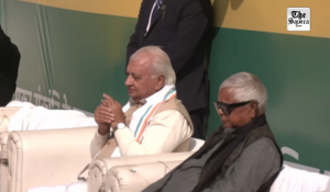 Lalu Prasad attends ‘dahi-chura’ feast at Tej Pratap’s residence