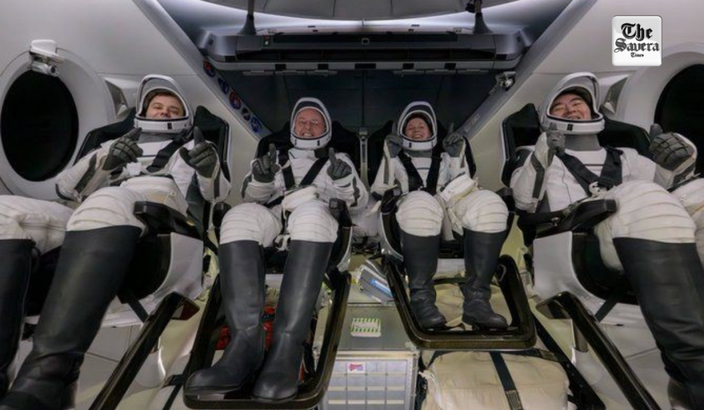 SpaceX brings back 4 NASA astronauts to Earth in first-ever medical evacuation from ISS