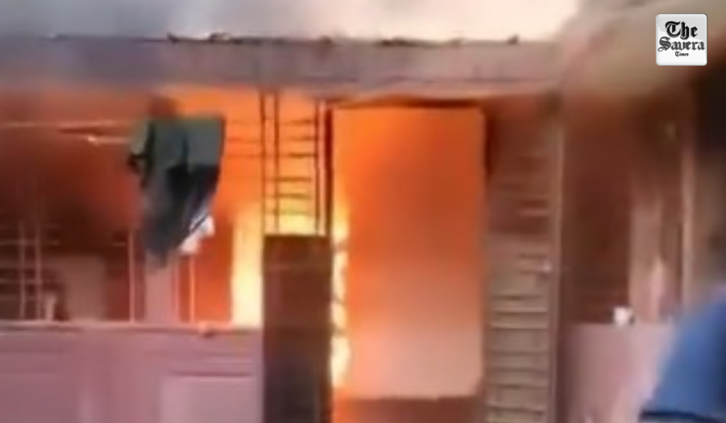 Hindu teacher’s home set ablaze in Bangladesh amid rising attacks on minorities