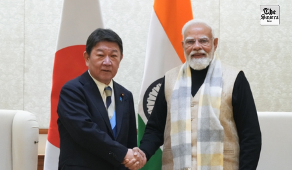 Japan FM Motegi calls on PM Modi, highlights shared strategic interests
