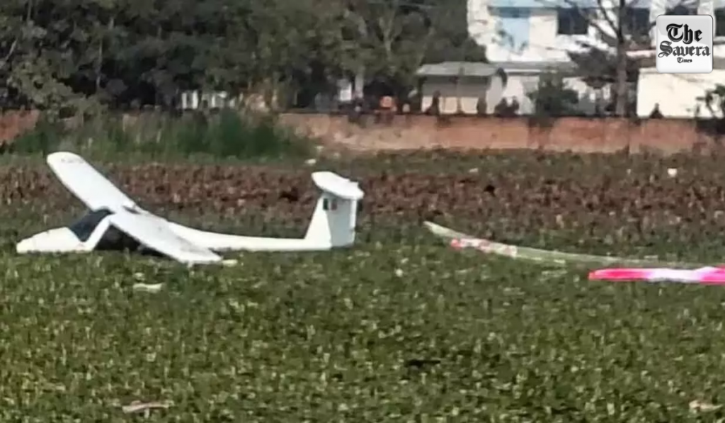 UP: Army Training Aircraft Crashes Into Pond in Prayagraj