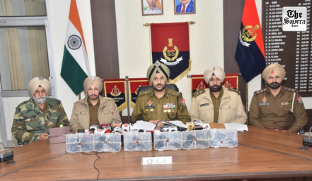 Punjab Police bust illegal arms module linked to Pakistan, two held