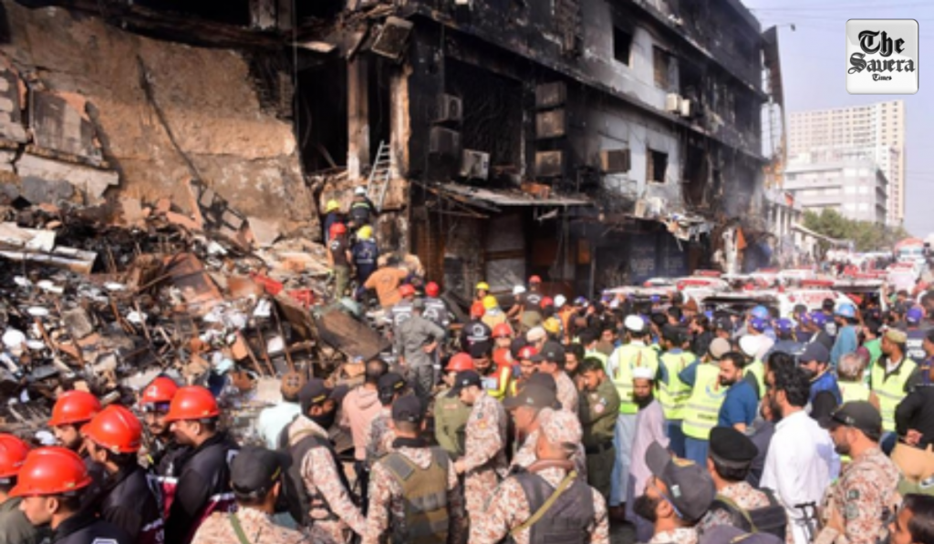 Demands for Karachi Mayor's resignation intensify after mall fire kills 60