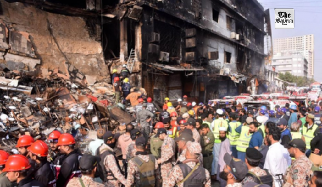 Demands for Karachi Mayor's resignation intensify after mall fire kills 60
