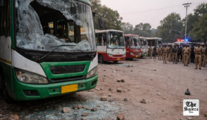 Tension in MP’s Tarana amid clash between two groups; buses set afire, stone-pelting reported