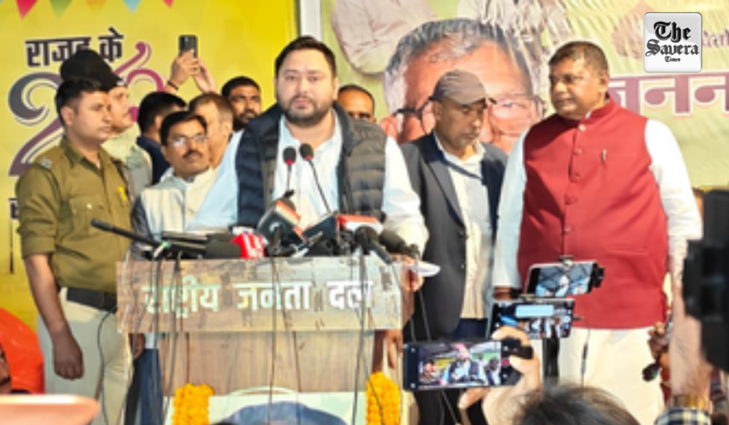 Tejashwi Yadav launches fierce attack on NDA just 12 days into ‘100-day silence’ pledge