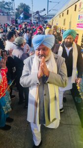 Special Train Flagged Off from Jalandhar for Devotees on Guru Ravidas Ji Parkash Purab