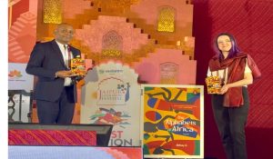 Abhay K Launches New Poetry Collection ‘The Alphabets of Africa’ at Jaipur Literature Festival