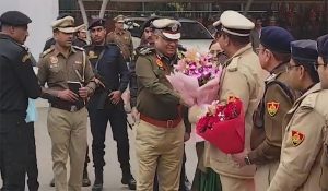 Haryana’s new DGP Ajay Singhal receives Guard of Honour at Panchkula