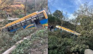Private Bus Rolls Into Ravine in Chamba, Himachal; One Woman Seriously Injured