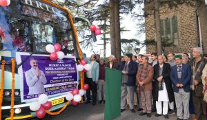 Himachal CM Sukhu flags off 10-day exposure tour for ‘Children of the state’