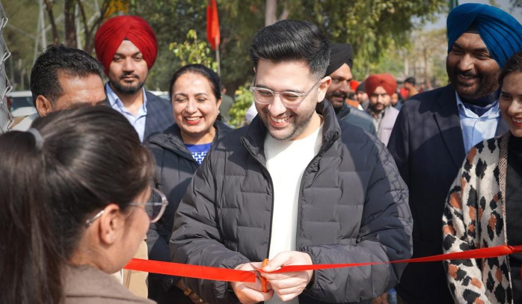 Raghav Chadha Gets Sports Courts Built in Mohali with MPLADS Funds