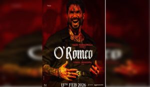 Shahid Kapoor looks bloody, intense, raw in ‘O’Romeo’ poster
