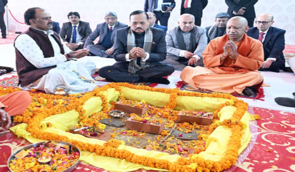 CJI Surya Kant Performs Bhoomi Pujan for Six Integrated Court Complexes in UP