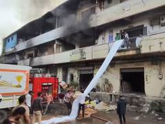 Around seven godowns gutted in massive warehouse fire in Bhiwandi