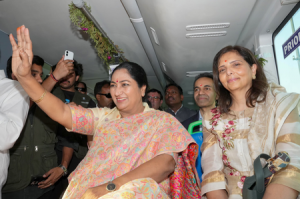 Delhi CM launches 63-seater double-decker tourist bus; fare Rs 500