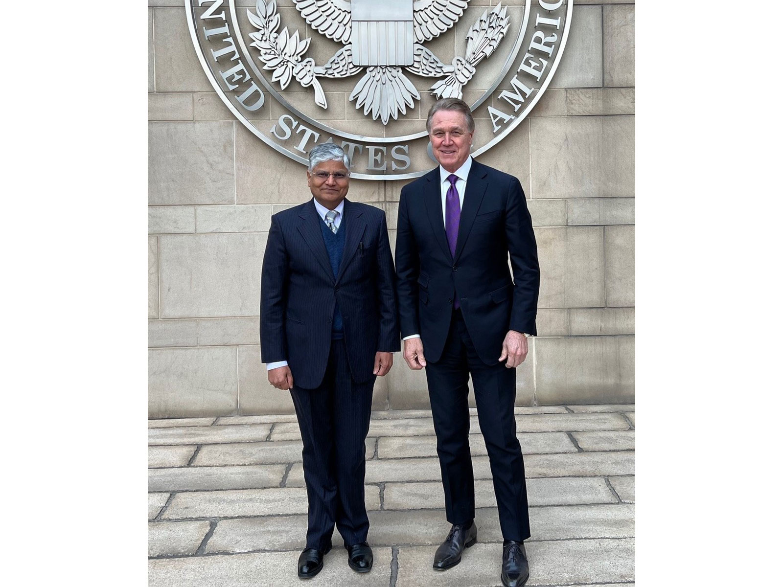 India and US Ambassadors meet in China, post about QUAD