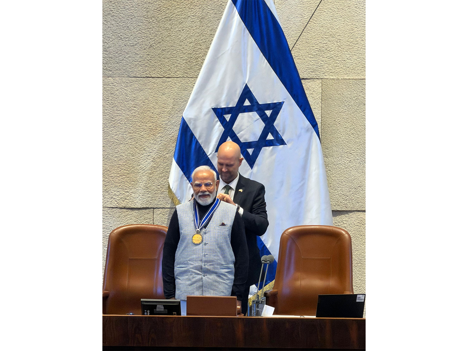 Israeli Parliament confers ‘Speaker of the Knesset Medal’ on PM Modi