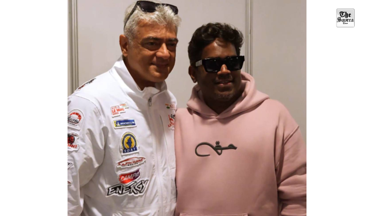 Yuvan Shankar Raja meets Ajith at Dubai Autodrome; fans thrilled!
