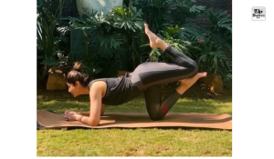 Shilpa Shetty Highlights Benefits of Vyaghrasana