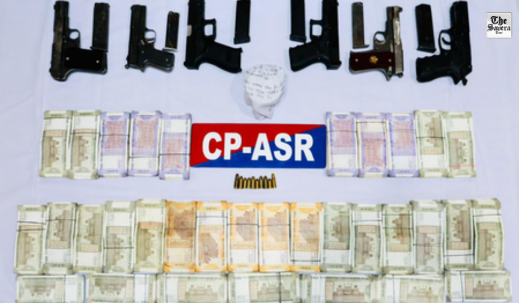 Punjab Police bust cross-border arms & narcotics smuggling module, five held