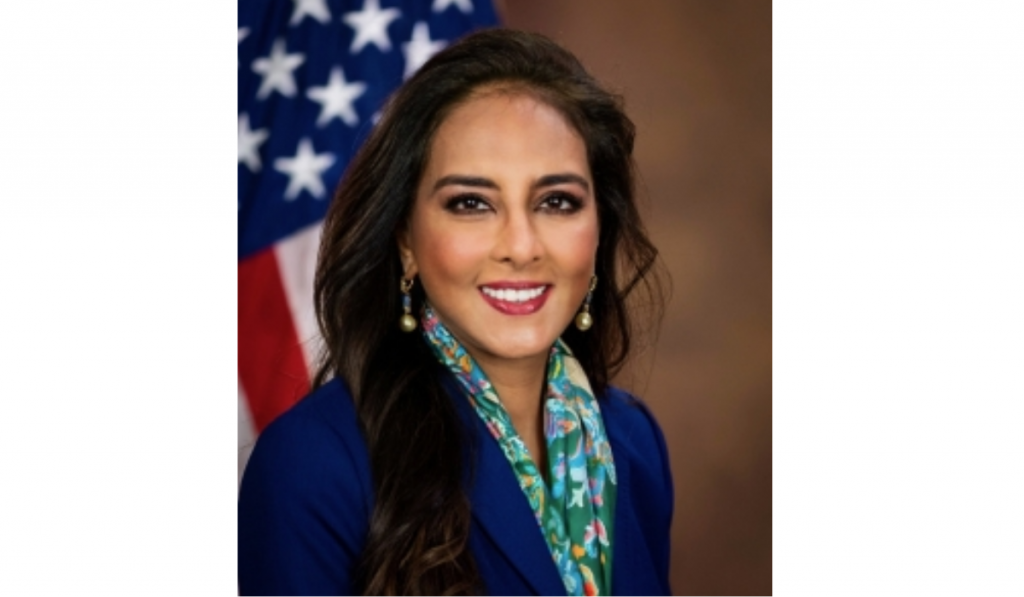 Trump Praises Indian American Harmeet Dhillon at White House Event