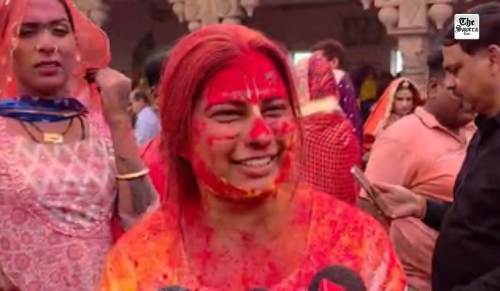 Grand Braj Holi Begins in Barsana, Nandgaon; Thousands Throng Region Amid Tight Security